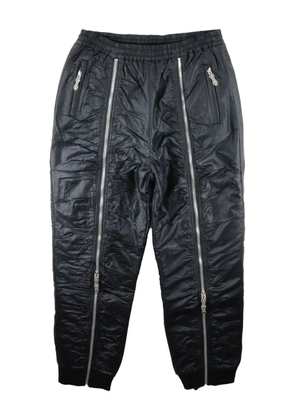 THUG CLUB zip-detailing trousers - Black