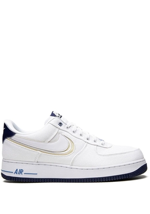 Nike Air Force 1 PRM 'White/White Fossil/Blue Void' sneakers