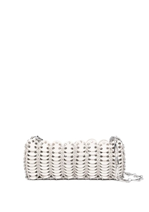 Rabanne nano Iconic 1969 cross body bag - White