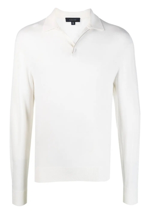 Sease Lasca merino polo shirt - White