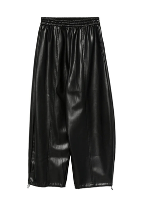 PINKO elasticated-waistband trousers - Black