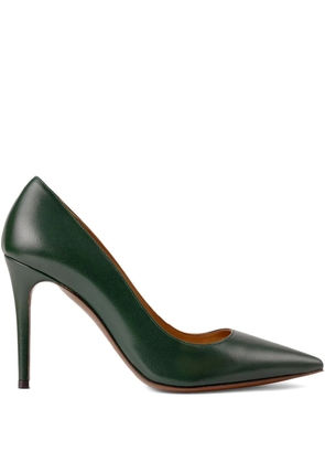 Ralph Lauren Collection 95mm Celia pointed-toe stiletto pumps - Green