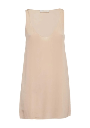 Chloé Pre-Owned silk scoop-neck tank top - Pink