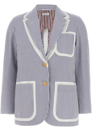 Thom Browne cotton blazer - Blue
