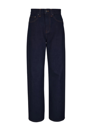 KHAITE Bonnie Benson five-pocket denim jeans - Blue