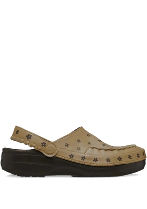 Crocs x Story MFG floral-printed slip-on clogs - Neutrals