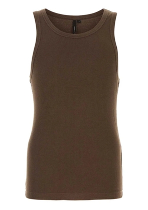 ENTIRE STUDIOS stretch tank top - Brown