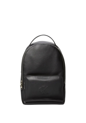 Calvin Klein Jeans embossed-logo backpack - Black