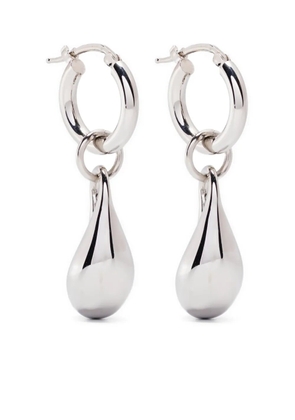 Marni teardrop hoop earrings - Silver