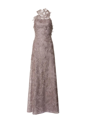 Alberta Ferretti guipure-lace maxi dress - Neutrals