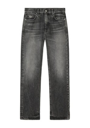 Versace logo-patch jeans - Grey