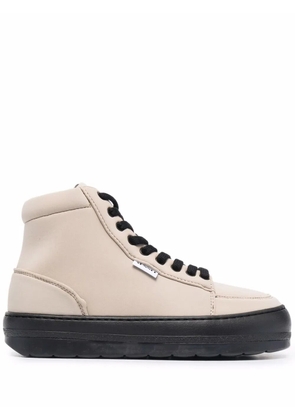 Sunnei chunky-sole high top sneakers - Neutrals