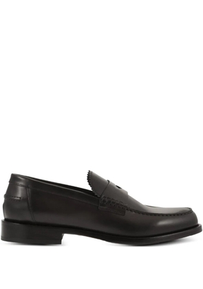 Doucal's leather loafers - Brown