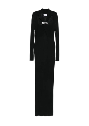 Giuseppe Di Morabito crystal-embellishment maxi dress - Black