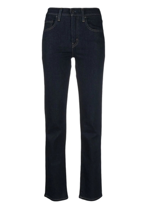 Levi's mid-rise straight-leg jeans - Blue