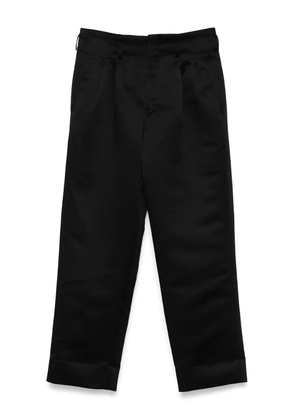 Comme Des Garçons cropped tailored trousers - Black