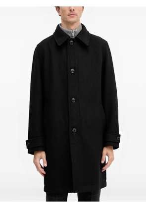 BOSS buttoned coat - Black