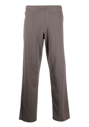 Brioni drawstring-fastening track pants - Brown
