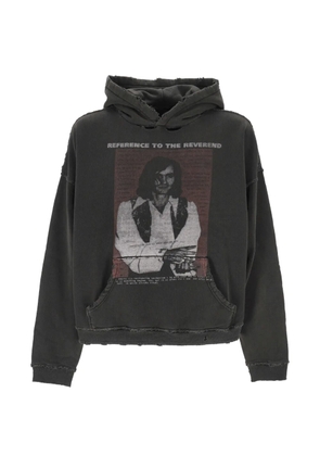 Enfants Riches Déprimés faded-effect long-sleeve hoodie - Grey