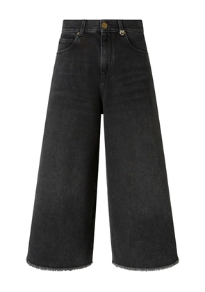 PINKO frayed-hem jeans - Black