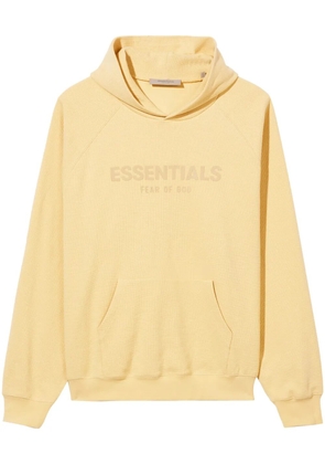 FEAR OF GOD ESSENTIALS logo-print hoodie - Yellow