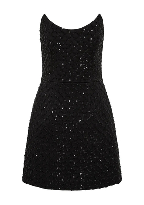 Rebecca Vallance Neve sequin-embellished mini dress - Black
