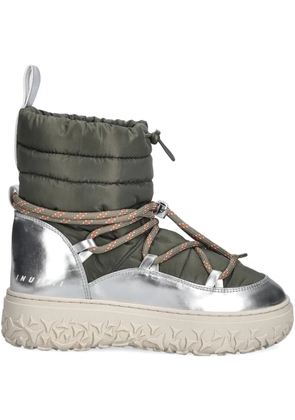 Inuikii Technical Performance padded lace-up boots - Green