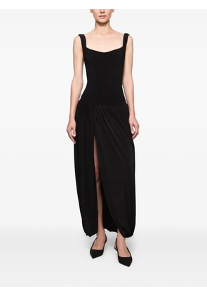 Atu Body Couture scoop-neck midi dress - Black