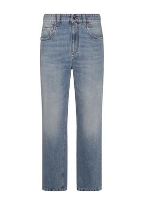 Brunello Cucinelli straight-leg jeans - Blue