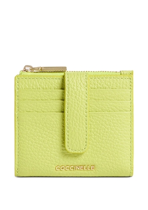 Coccinelle press-stud-fastening wallet - Green