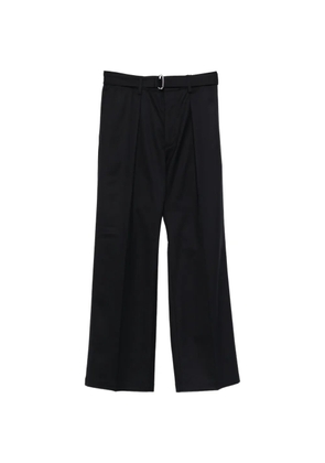 Attachment pleated trousers - Black