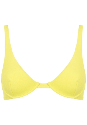 Lenny Niemeyer ribbed triangle-cup bikini top - Green