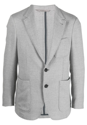 Canali single-breasted wool blazer - Grey