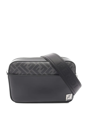 Fendi Pre-Owned FF-monogram shoulder bag - Black