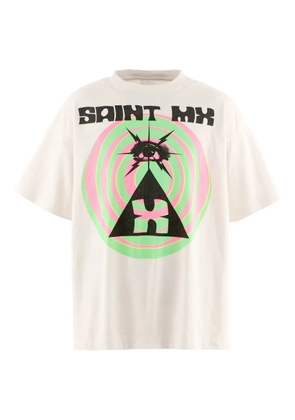 SAINT MXXXXXX graphic-print T-shirt - White