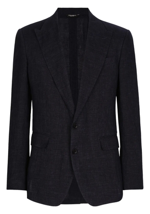 Dolce & Gabbana Sicilia peak-lapels blazer - Blue