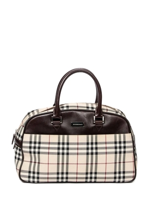 Burberry Pre-Owned small Boston handbag - Neutrals