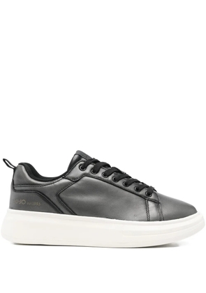 LIU JO lace-up platform sneakers - Black