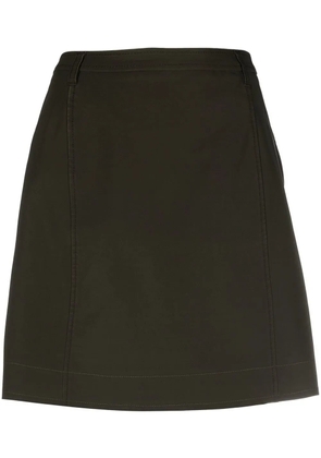 Prada Pre-Owned 2000s high-waisted A-line skirt - Green