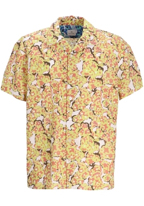 PS Paul Smith Bold Florals shirt - Yellow