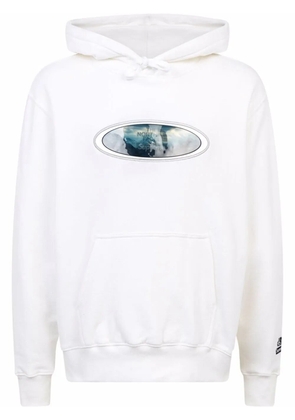 Supreme x The North Face Lenticular Mountains hoodie - White
