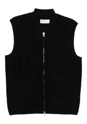 Universal Works zipped gilet - Black