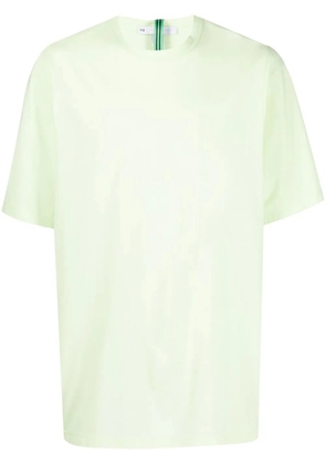 Y-3 logo-print cotton T-Shirt - Green