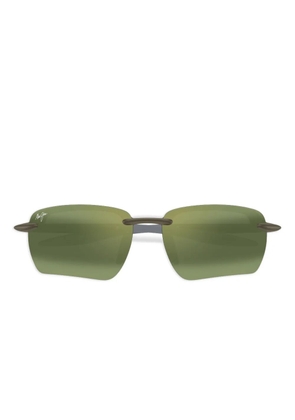 Maui Jim rimless rectangle sunglasses - Green