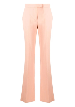 TWINSET pleated flared trousers - Orange