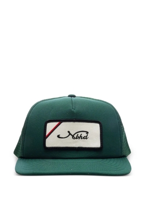 Neighborhood logo-patch trucker cap - Green