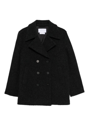 Harris Wharf London double-breasted wool coat - Black