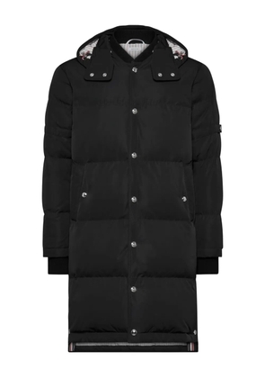 Thom Browne snap-fastening padded coat - Black