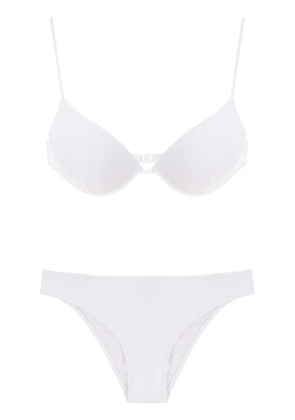 Amir Slama balconette bikini set - White