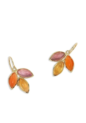 Irene Neuwirth 18kt yellow gold Classic Trio Dew multi-stone earrings